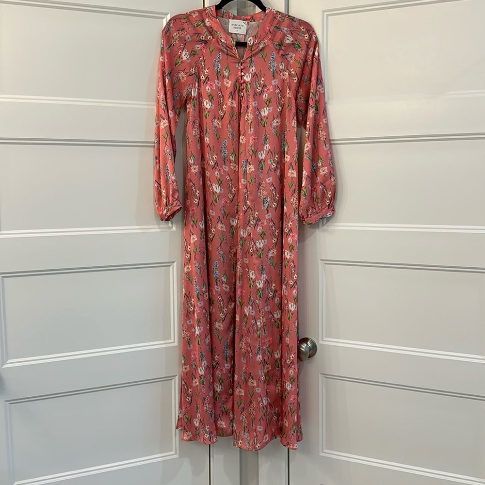 Tnuck hyacinth house floral maxi dress